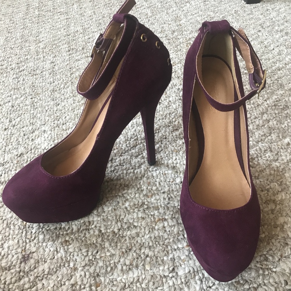 Plum Heels